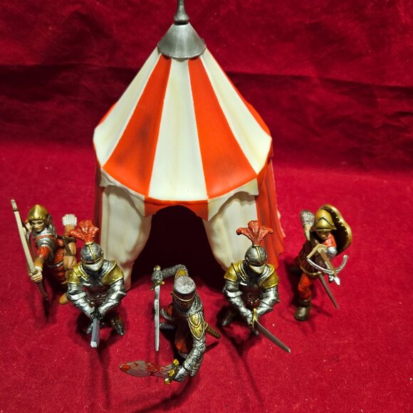 Schleich Knights and tent - Picture 3 of 14